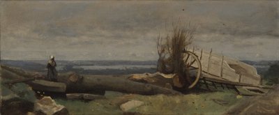 The Plain of La Beauce by Jean Baptiste Camille Corot