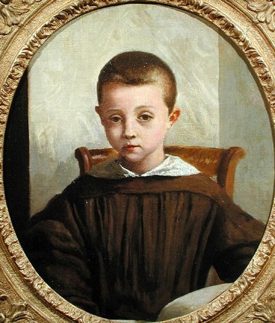 The Son of M. Edouard Delalain, c.1845-50 by Jean Baptiste Camille Corot