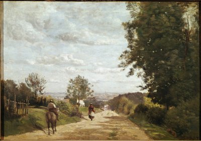 The Road to Sevres by Jean Baptiste Camille Corot