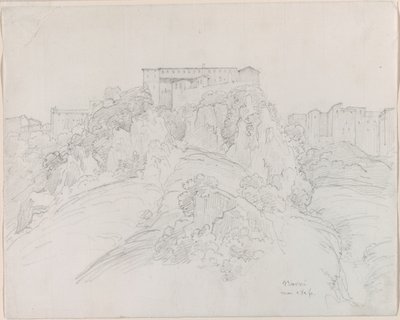 View of Narni by Jean Baptiste Camille Corot