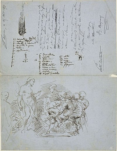 The Preaching of Saint John the Baptist by Jean Baptiste Carpeaux