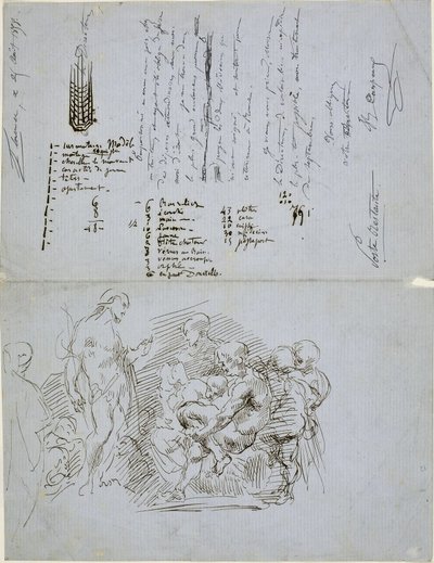 The Preaching of Saint John the Baptist by Jean Baptiste Carpeaux