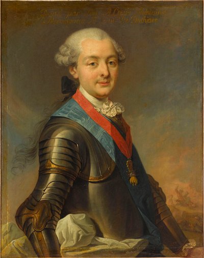 Louis Jean Marie de Bourbon, Duke of Penthièvre by Jean Baptiste Charpentier