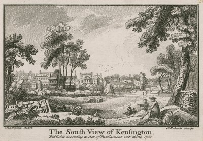 The South View of Kensington by Jean Baptiste Claude Chatelain