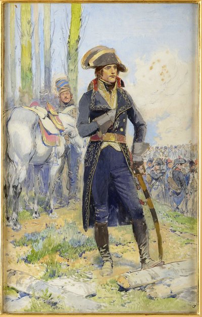 General Bonaparte during the Italian campaign (1796-1797) by Jean Baptiste Edouard Detaille