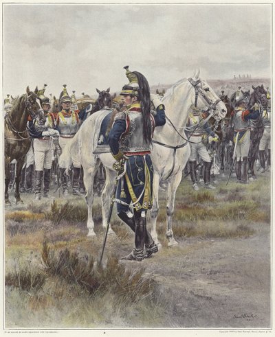 Mounted Cavalry in 1807 by Jean Baptiste Edouard Detaille