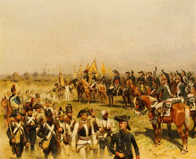 Napoleon Commanding a View of the Prisoners by Jean Baptiste Edouard Detaille