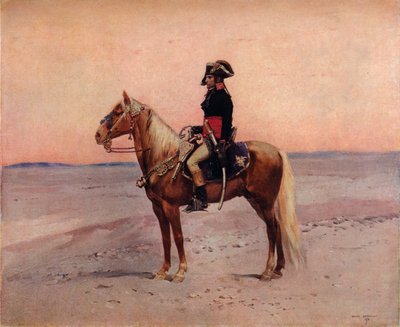 Napoleon in Egypt, c19th century by Jean Baptiste Edouard Detaille