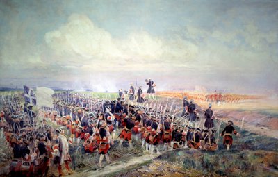 Salvation before the Battle of Fontenoy on 11/05/1745. Painting by Edouard Detaille, 1912. Paris, Musee de l