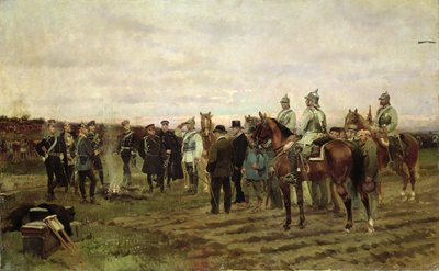 The Hostages: Souvenir of the 1870-71 Campaign, 1878 by Jean Baptiste Edouard Detaille