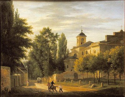 View of the Church of Ville d