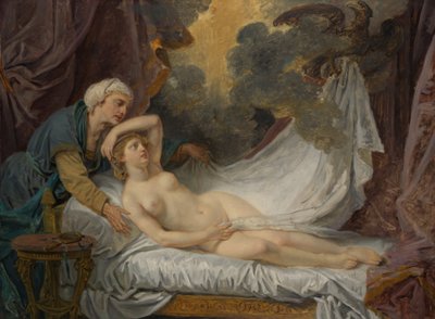 Aegina visited by Jupiter, c.1767-69 by Jean Baptiste Greuze