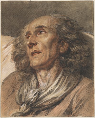 Bust of an Old Man by Jean Baptiste Greuze