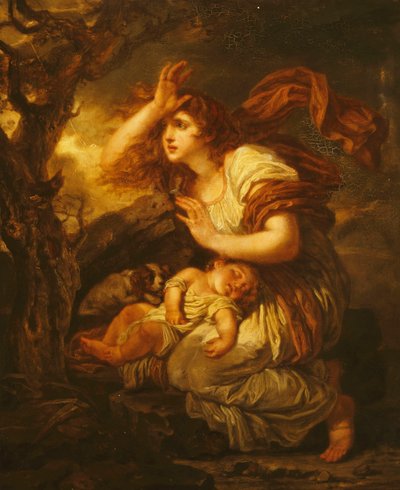 Fear of the Storm by Jean Baptiste Greuze