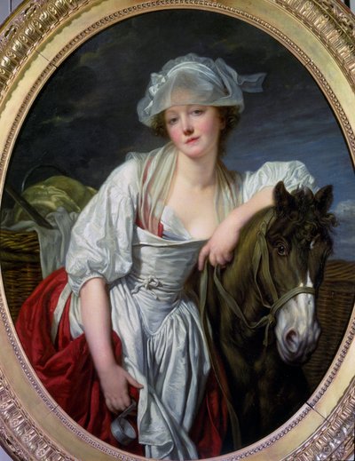 The Milkmaid by Jean Baptiste Greuze