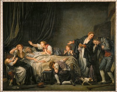 The Punished Son by Jean Baptiste Greuze