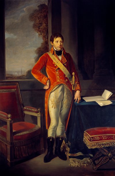 Portrait of Bonaparte as First Consul by Jean Baptiste Greuze