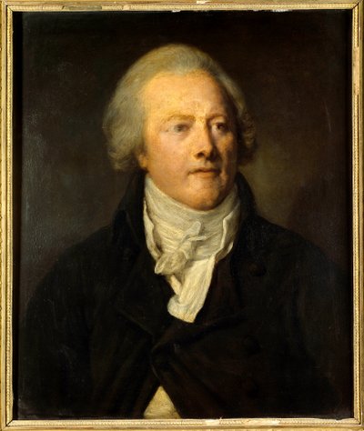 Portrait of Armand Gensonne (1758 - 1793) member of the legislative assembly of the convention by Jean Baptiste Greuze