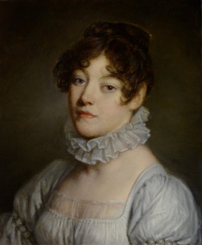 Portrait of a Young Woman by Jean Baptiste Greuze