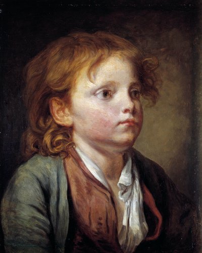 Portrait of a Young Boy by Jean Baptiste Greuze