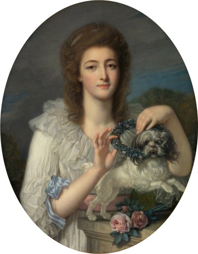 Princess Varvara Nikolaevna Gagarina (1762–1802) by Jean Baptiste Greuze