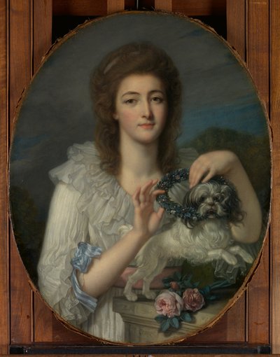 Princess Varvara Nikolaevna Gagarina by Jean Baptiste Greuze