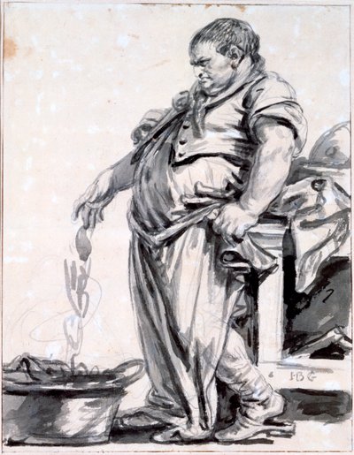 The Butcher by Jean Baptiste Greuze