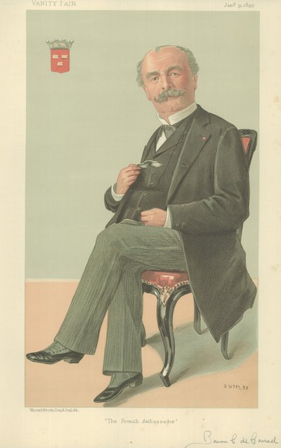 The Baron Chaudron de Courcel by Jean Baptiste Guth