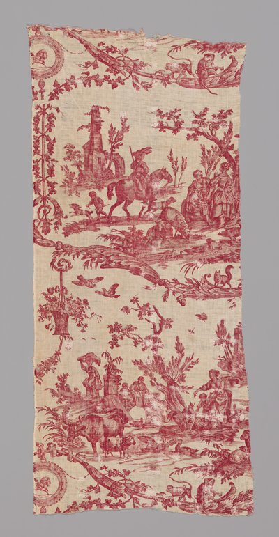 American Liberty (Furnishing Fabric) by Jean Baptiste Huet