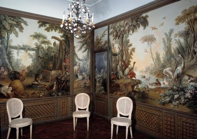 View of the Demarteau Living Room Decorated by Jean Baptiste Huet by Jean Baptiste Huet