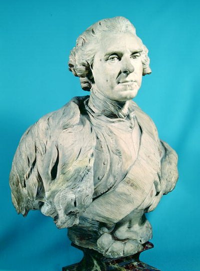 Bust of Maurice (1696-1750) Comte de Saxe by Jean Baptiste II Lemoyne