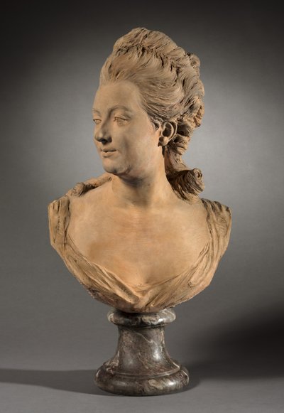 Portrait of Melle de Vandeul by Jean Baptiste II Lemoyne