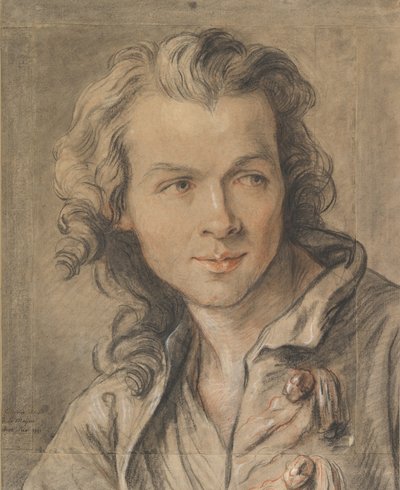Portrait of Étienne Maurice Falconet by Jean Baptiste II Lemoyne