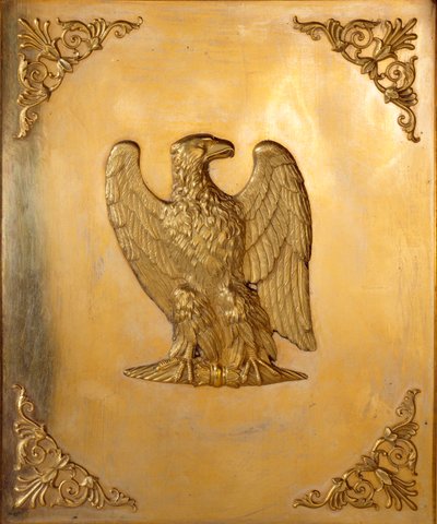 Decorated Lid of the Imperial Eagle, Symbol of Emperor Napoleon I (1769-1821) by Jean Baptiste Isabey