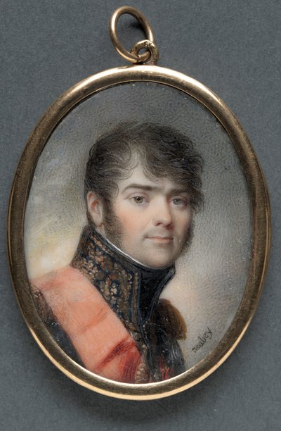 Portrait of Henri Gratien, Comte Bertrand by Jean Baptiste Isabey