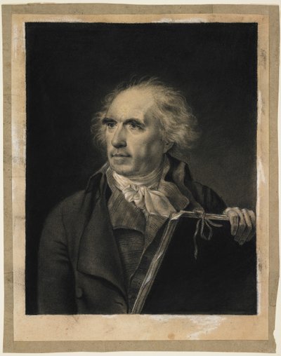 Portrait of Hubert Robert by Jean Baptiste Isabey