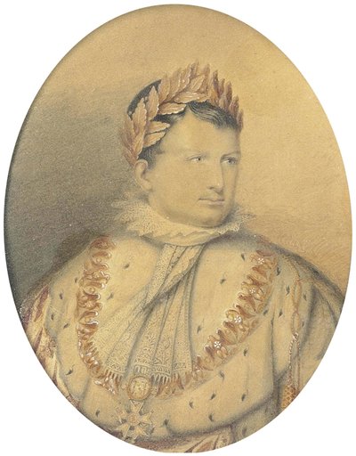 Portrait of Napoleon by Jean Baptiste Isabey