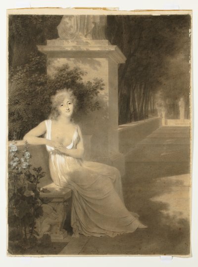Portrait of Thérèsa Tallien as a Muse of Poetry by Jean Baptiste Isabey