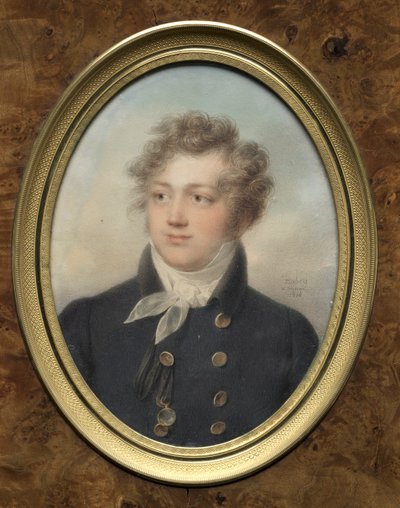 Portrait of a Man, possibly Alexander I, Emperor of Russia by Jean Baptiste Isabey