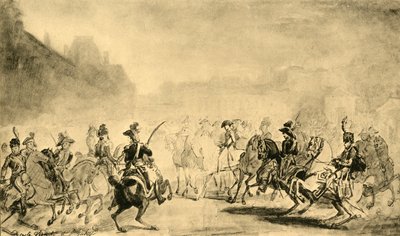 Revue du Quintidi, 1800 or 1801, 1921 by Jean Baptiste Isabey