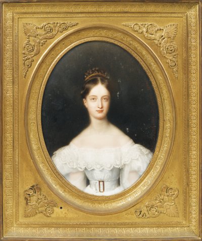 Princess Clémentine of Orléans, Princess of Saxe-Coburg and Gotha by Jean Baptiste Joseph Duchesne