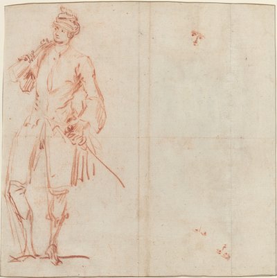 A Comic Actor Dressed as a Gentleman by Jean Baptiste Joseph Pater
