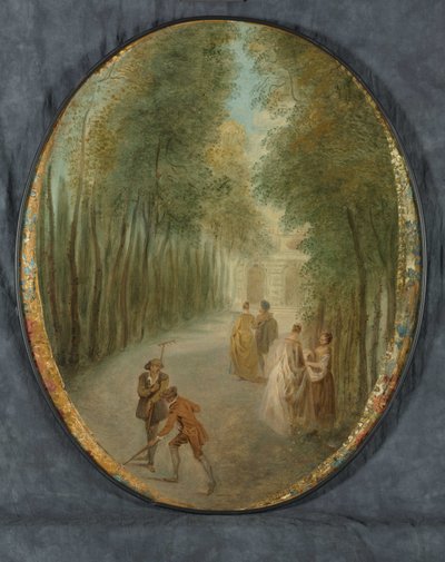 Spring by Jean Baptiste Joseph Pater