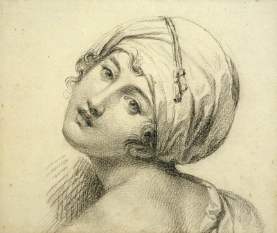 Portrait of Emma, Lady Hamilton by Jean Baptiste Joseph Wicar