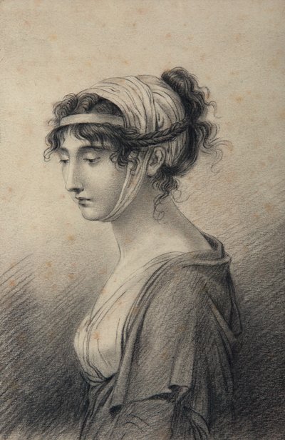 Portrait of Pauline Bonaparte, Princess Borghese by Jean Baptiste Joseph Wicar