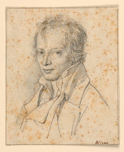 Portrait of a Young Man by Jean Baptiste Joseph Wicar