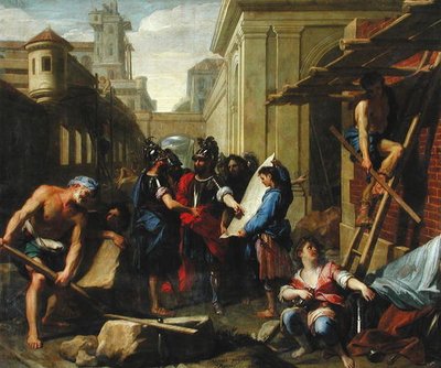 Foundation of a Town in Germania by the Tectosages by Jean Baptiste Jouvenet