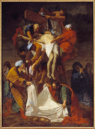 The Descent from the Cross by Jean Baptiste Jouvenet