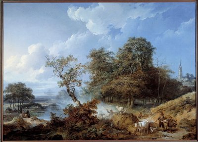 Animated Landscape by Jean Baptiste Leprince