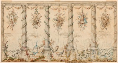 Project for Tapestry Dedicated to Farm Life, 1780–95 by Jean Baptiste Marie Huet
